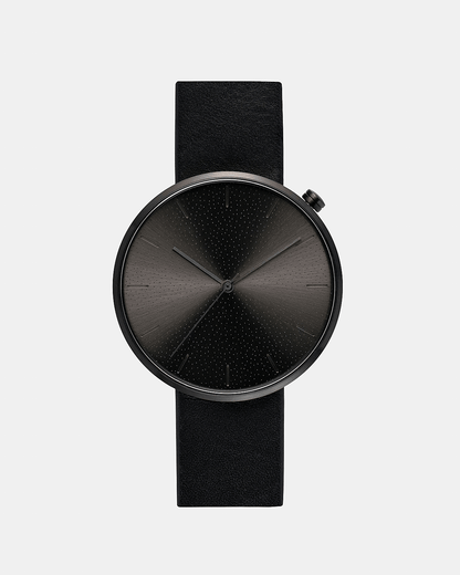 38mm Brushed Black Watch