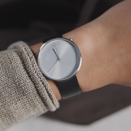 HETKI brushed stainless steel watch